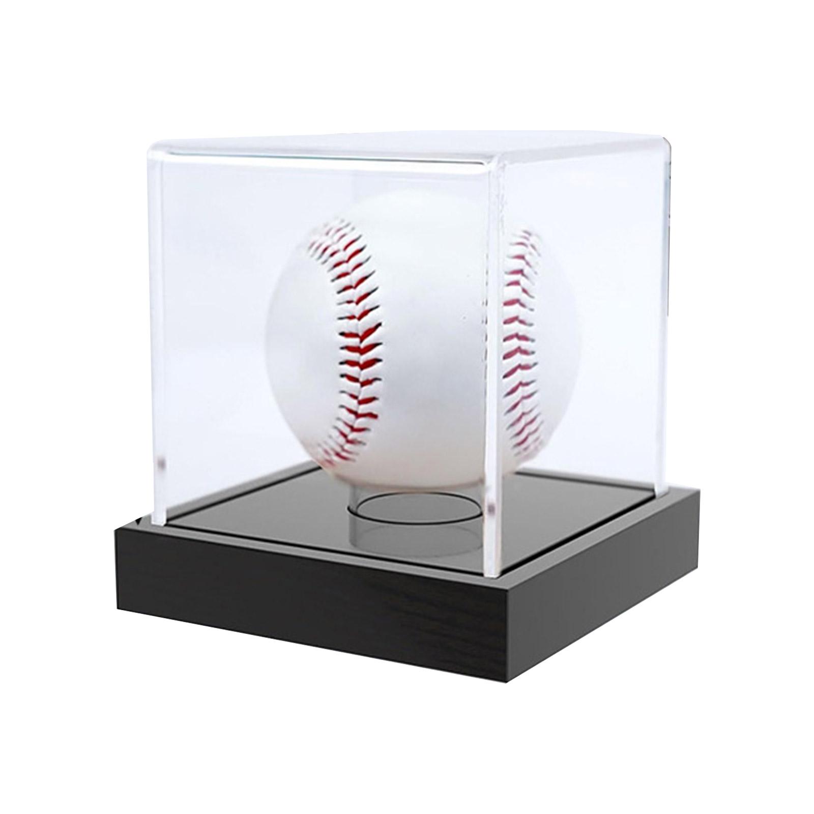 

Premium Acrylic Baseball Display Box Durability Square Baseball Show Box for Memorabilia and Keepsakes 1