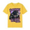 Versteck deine Frau, der Alpha ist da Lustige Werwolf Meme T-Shirts Unisex Damenmode Hip Hop Kurzarm-T-Shirts Lässige Baumwoll-T-Shirts