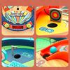 1 Set Interactive Children's Pinball Game Fun Family Toy for Logical Thinking Competitive Play Desktop Pinball Toys