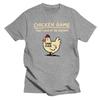 Women Chicken Game Pattern Printed T-Shirt Summer Casual Loose Daily Outdoor Round Neck Short Sleeve T-shirt Womens Top