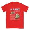 Singer Alejandro Sanz Pop Music  T Shirt  Novelty TShirts Short Sleeves Y2K Retro Tshirt Summer Cotton 4XL 5XL 6XL Clothes