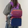 Schulrucksack11 neu Outdoor Reisen Mode und Umweltschutz Patchwork kontrastierende Farben vielseitig ultraleicht Dopamin-Farben hoher Wert