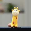 Mini Dolls Computer Monitor Decor 3D Desk Toy Giraffe Ornament Model  Auto Interior