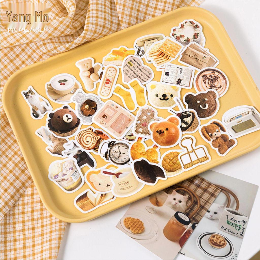 Mò Ink Cartridge Stickers: Coffee Corner Series - Fresh & Cute Journal Decor In 6 Styles.