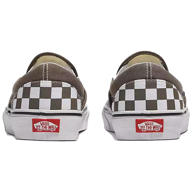 Vans Classic Slip-On Color Theory Checkerboard - Bungee Cord Unisex Sneakers Brown VN000BVZ9JC