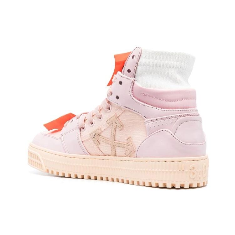 (DÁMSKÉ) Off-White Off-Court 3.0 Vysoké tenisky 'Růžová béžová' Dámské OWIA112F22LEA0013030
