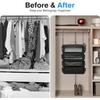 High-capacity Suitcase Organizer Travel Luggage Organizer Hanging Shelve Packing Cube Closet Collapsible Hanging Storage Bags
