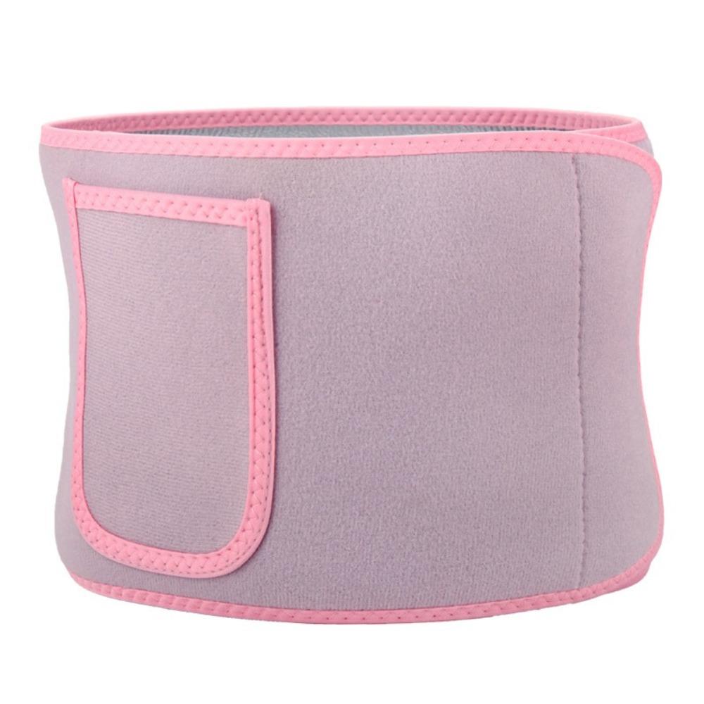 

Body Shaper Sports Waist Support Belt Durable Slimming Belly Band Men and Women розовый