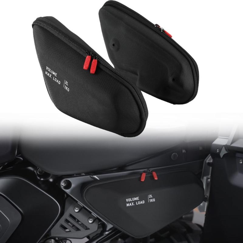 Wasserdichte Motorrad-Seiten-Aufbewahrungstasche Sicheres Befestigungsdesign Reflektierende Sicherheit Für R1300GS Tägliches Fahren