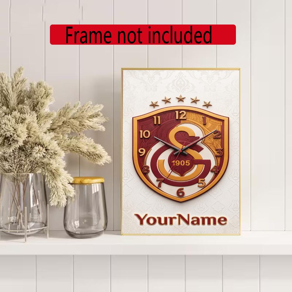 Galatasaray Personalized Name Diamond Paintings Mosaic Wall Round Diamond Art Painting Kits Embroidery Crystal Accessories Frameless