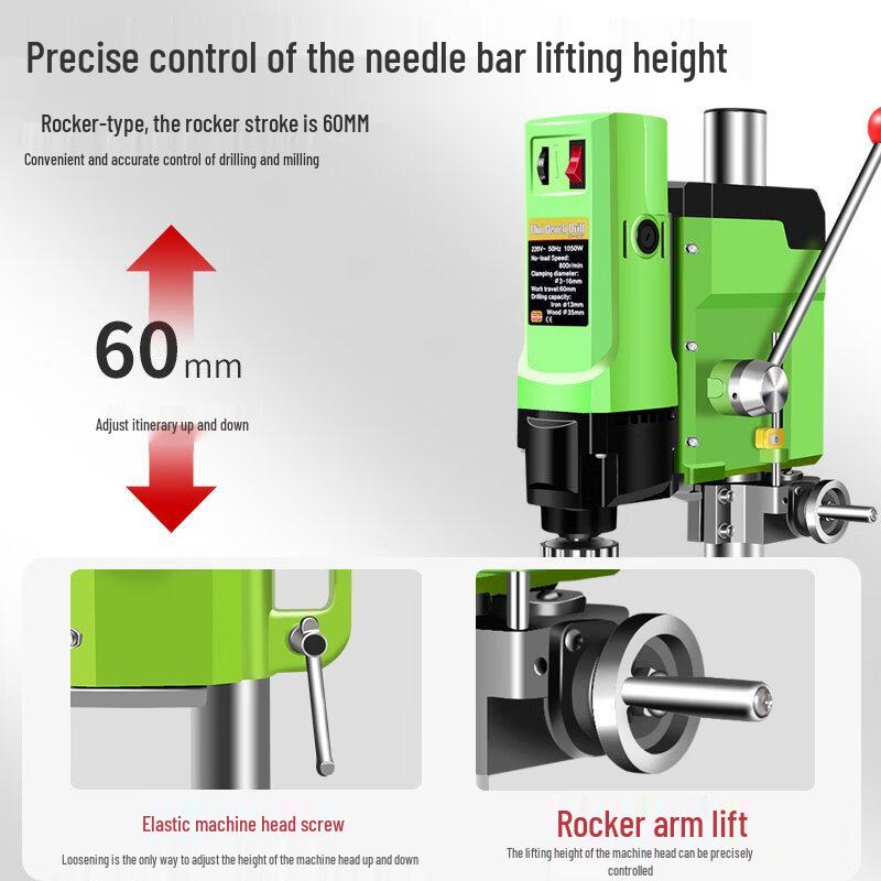 Jiashuer Mini Bench Drill Press & Milling Machine CN Plug (adapter Included)