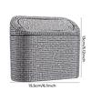 Car-mounted Diamond Waterproof Dustproof Multi-functional Trash Can Storage Barrel Box Bag Hanging Seat Back Special Creative