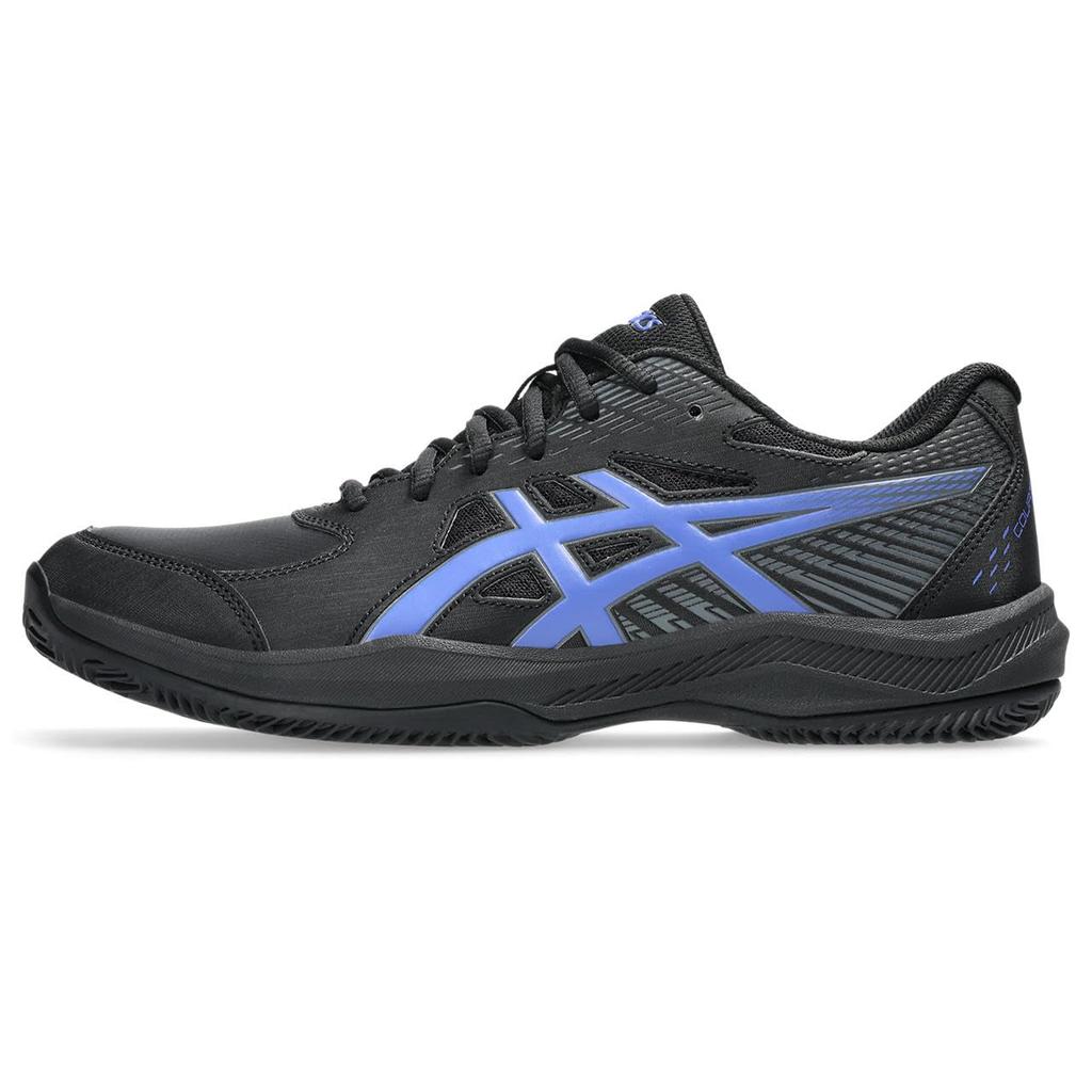 ASICS COURT SLIDE 4 Tennis Shoes Size 2E Size 001 CLAY/OC (1041A491), Men's, 26.0 cm, (Black/Dark Cobalt),