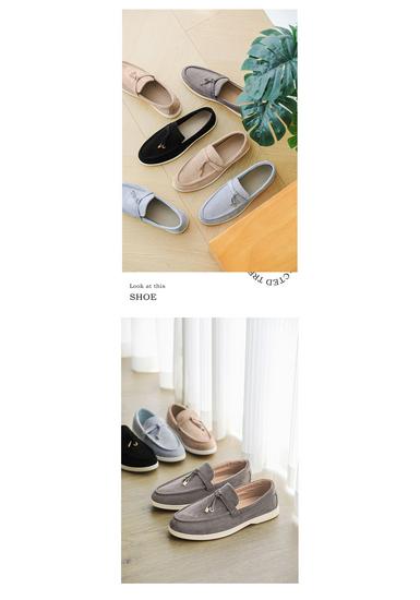 Men's 2025 Summer Slip-On Loafers - Large Size, Flat Bottom