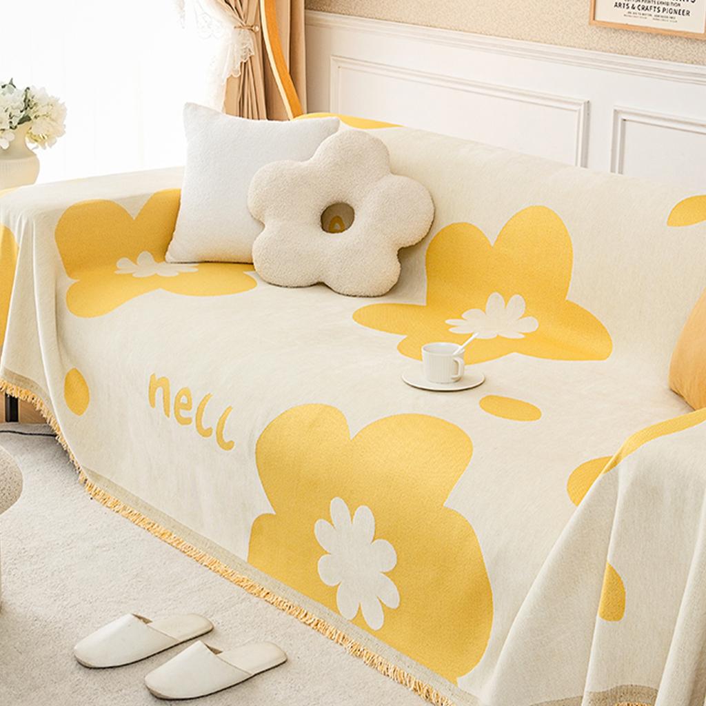Sofa Handtuch Ins Stil Chenille Sofaüberwurf Vier Jahreszeiten Universal Sofaüberwurf Vollständig bedeckt Zwei Seiten Universal