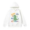 New Style Cartoon Little Dinosaur Bear Children's Sweatshirt Autumn and Winter Warm Children's Hoodie Boy Girl Clothing