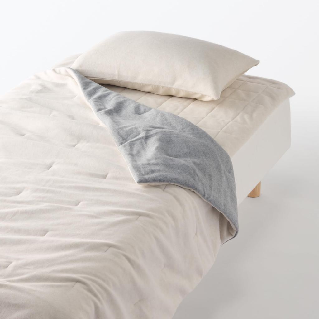 MUJI Mattress Single 100 X 200 Smooth 83412609 Non-Slip Pad, Ivory, Size, Cm, Fleece,