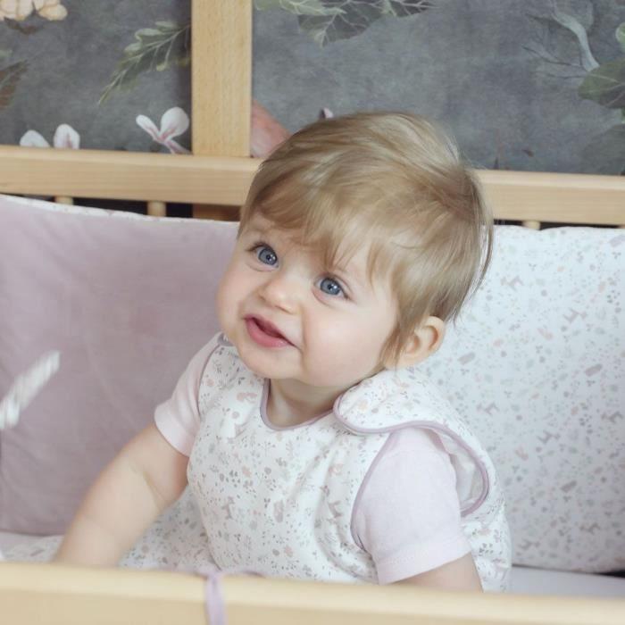 Gigoteuse à pressions esprit enchanté - lilas - 90 cm