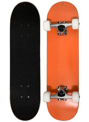 NEW STREET MOVE Skateboard Complete 27inch Skateboard LBST0013 (Orange)