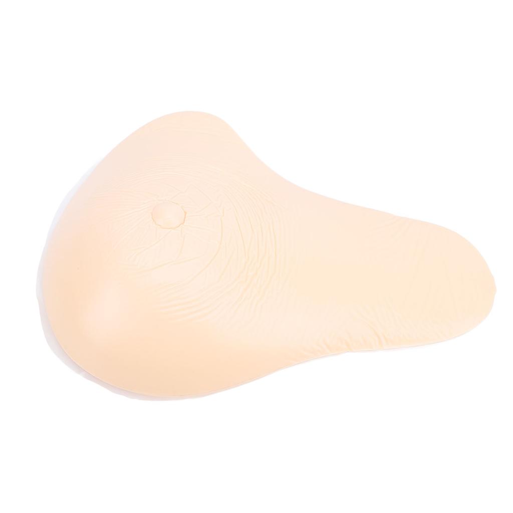 Silicone Chest Form Women Mastectomy Prosthesis Elongated Silicone Mastectomy Prosthesis for Postope