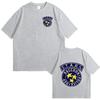 2025 Summer Men's Theme Harajuku Printed T-shirt 100% Cotton Y2k Retro T-shirt Clothing