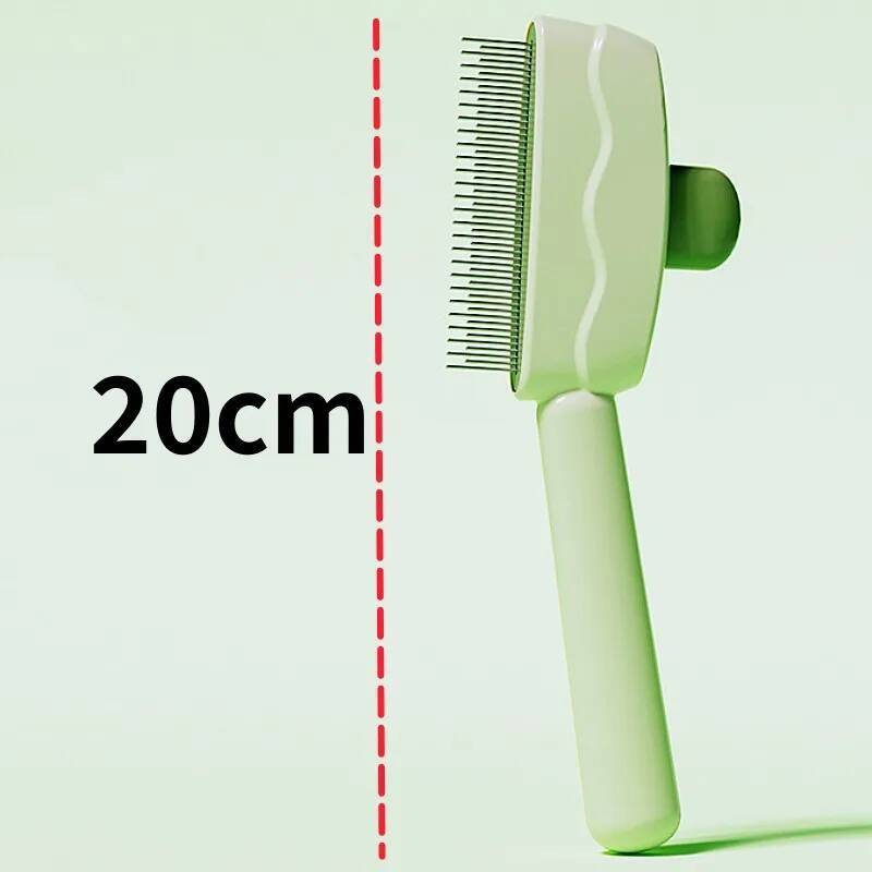 Dog Comb Pet Hair Remover One Button Dogs Brush Self-cleaning Cat Brush Massage Combs for Dog Grooming Brushes for Pet Products