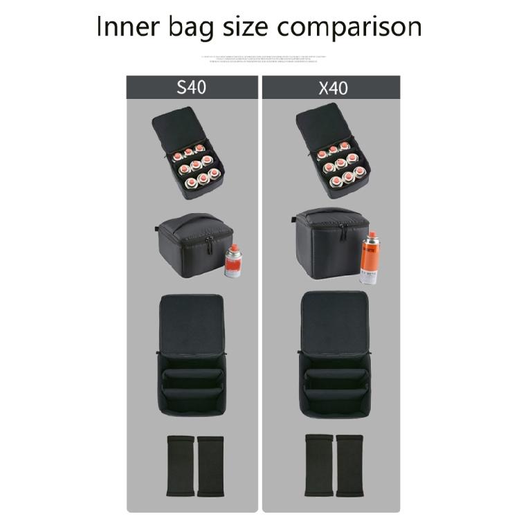 Vielseitige Camping-Gaskartuschen-Tasche Outdoor-Kochgeschirr Tragetasche Tasche für verschiedene Outdoor-Aktivitäten