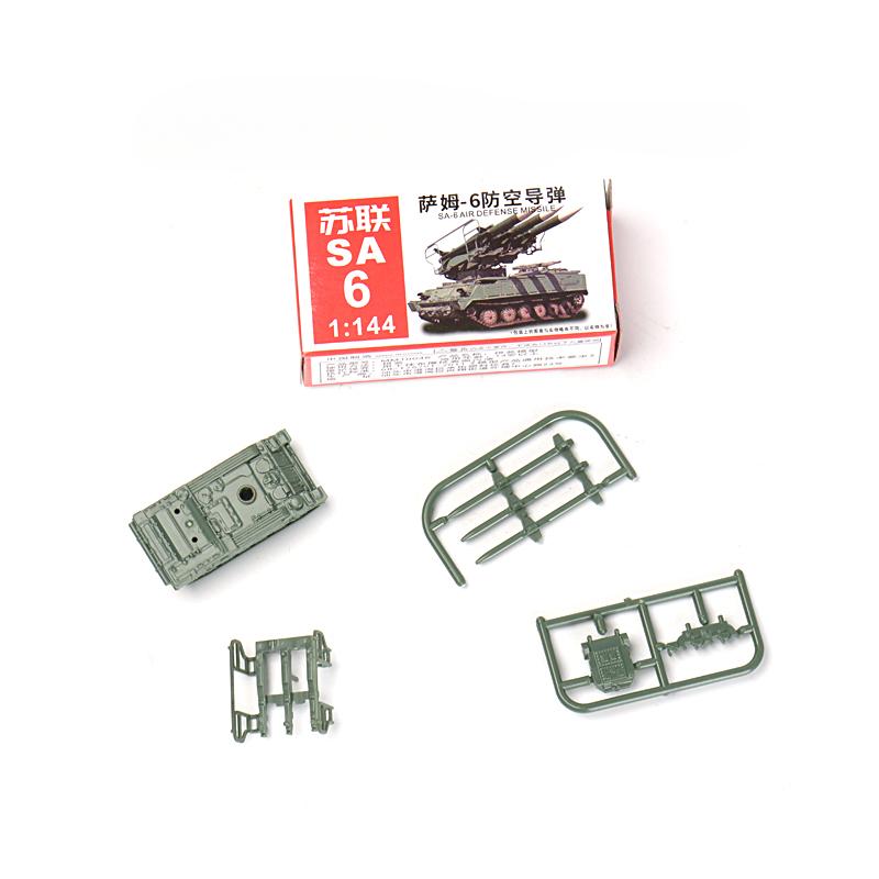 1/144 1/144 China 59 Tanc Rachetă Antiaeriană Sam-6 Asamblare 4D Model Masă Nisip 4 buc/set