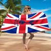 Toalla de Playa de Microfibra con Diseño del Escudo del Tottenham, Suave y Absorbente, Secado Rápido, Ideal para Viajes de Verano, Esencial para la Playa, Piscina