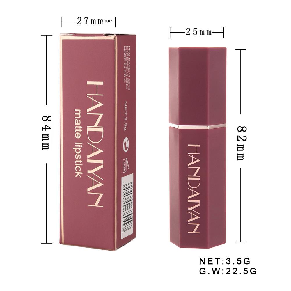 HANDAIYAN 6-Piece Matte Lipstick Set