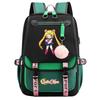 Neuer Anime Sailor Moon USB-Schulrucksack für Teenager, Damen- und Herrenmodell, Gurtband-Klapprucksack