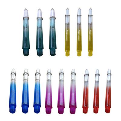 3Pcs 53mm Medium Nylon Dart Shafts Dart Stems with Metal Ring