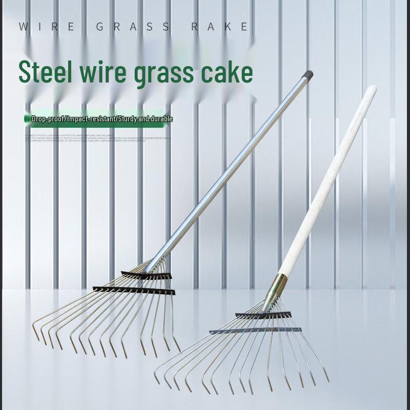 Eagle Armor Galvanized Steel Garden & Farm Rake