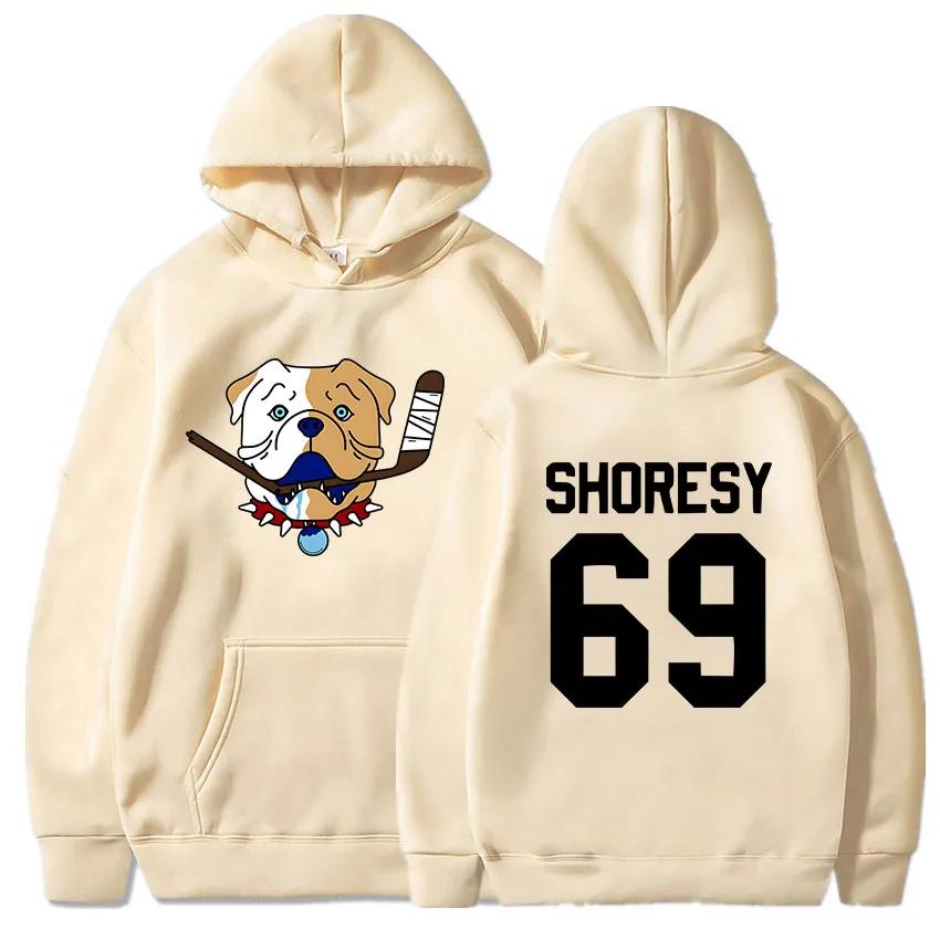 Shoresy69 Sudbury Blueberry Bulldogs Hoodies Men Streetwear Long Sleeve Casual Women Sweatshirts Cartoon Graphic Clothes Hoodie