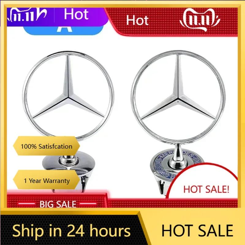 C200 E200 Pro Mercedes Benz 3D kovový znak na přední kapotu pro Mercedes Benz W202 W203 W204 W205 W208 W210 W220 GL
