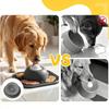 Slow Feeder Dog Bowl with Lick Mat Non-Slip Dog Lick Bowl with Interactive Rolling Ball Silicone Dog Licking Toy for Liquid And Thick Treat Dogs