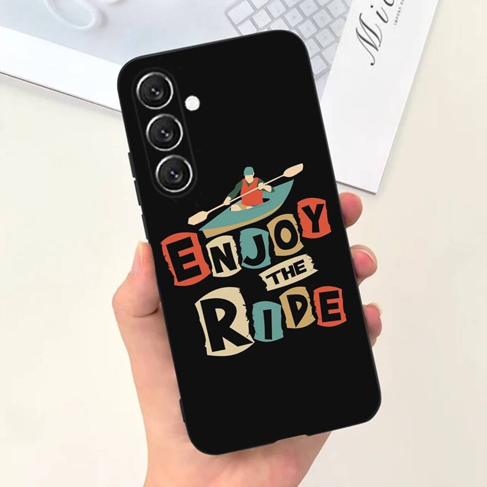 Kayaking Sprot  Phone Case Phone Case For Samsung S25,S24,S21,S22,S23,S30,Ultra,S20,Plus,Fe,Lite,Note,10,9,5G Black Cover Samsung S21 s305G