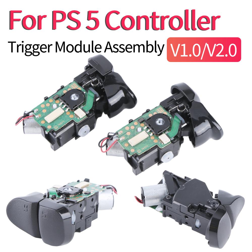 Universally Adaptive Trigger Button with Vibration Motor Trigger Assembly Handle Vibration Triggers Buttons for PS5 V1.0 V2.0