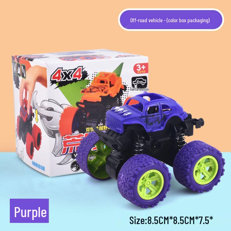 Children's Four-Wheel Drive Stunt Excavator Toy Car