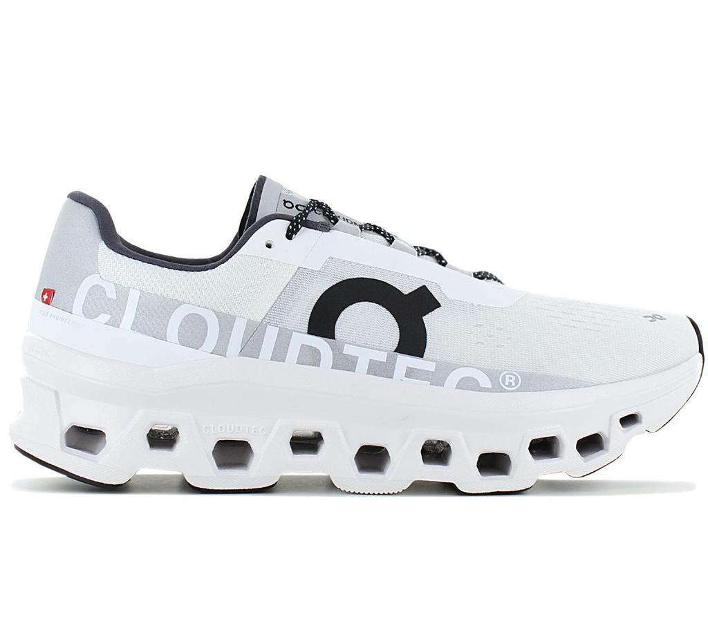 On Running Cloudmonster - Men's Running Shoes Sneakers All-White 61.98434 ORIGINAL