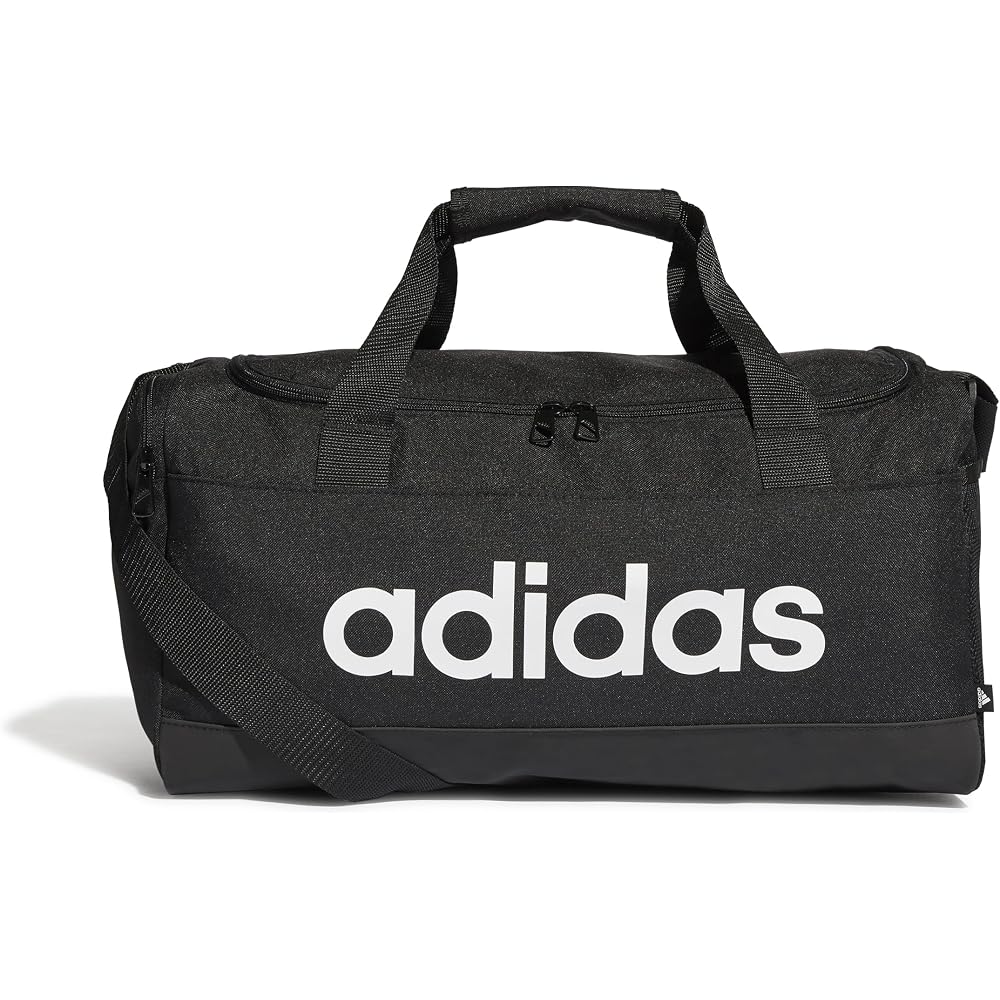 adidas Essentials Logo Duffle Bag 60202 Black/White (GN2034)