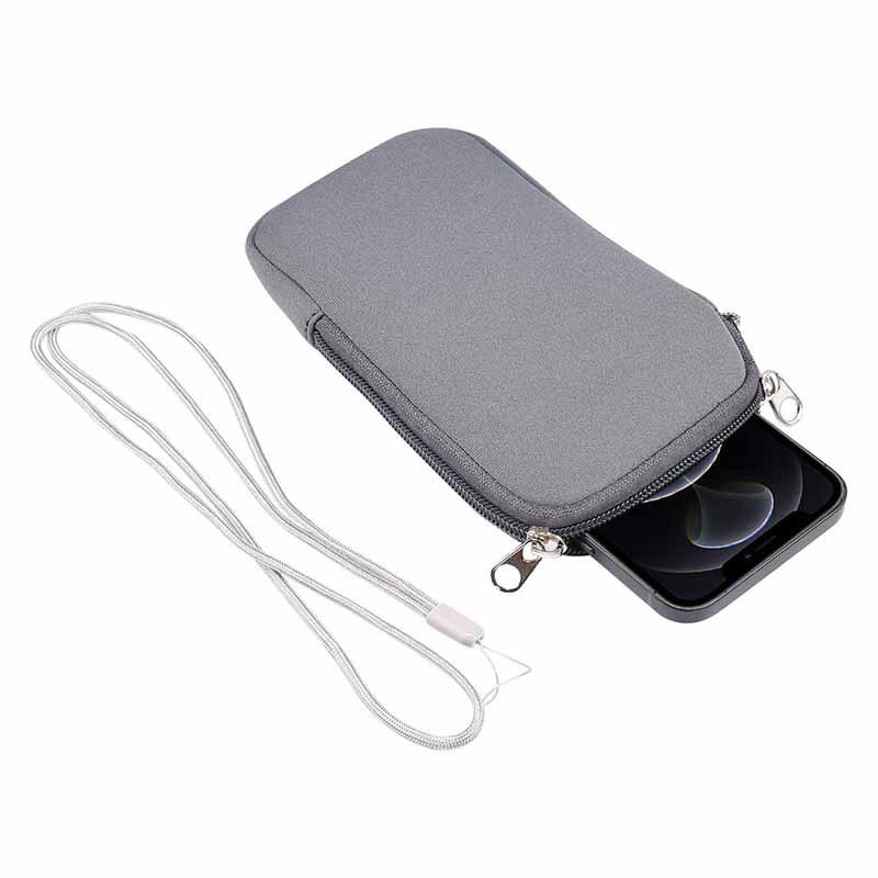 

Protective Lanyard Phone Bag with Power Bank & Dustproof Hard Drive Case