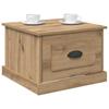 Artisan Oak Coffee Table 50 x 50 x 35 cm Particleboard
