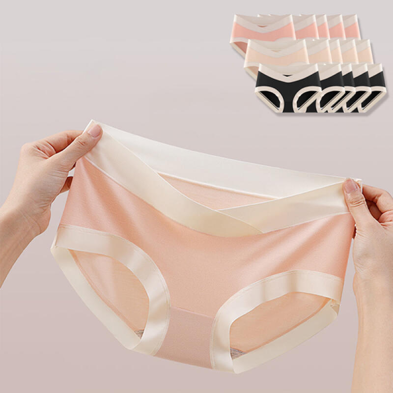 

Seamless Prenatal and Postnatal Panties for Pregnant Women, 5-Piece Set (205938) Pink Set XL