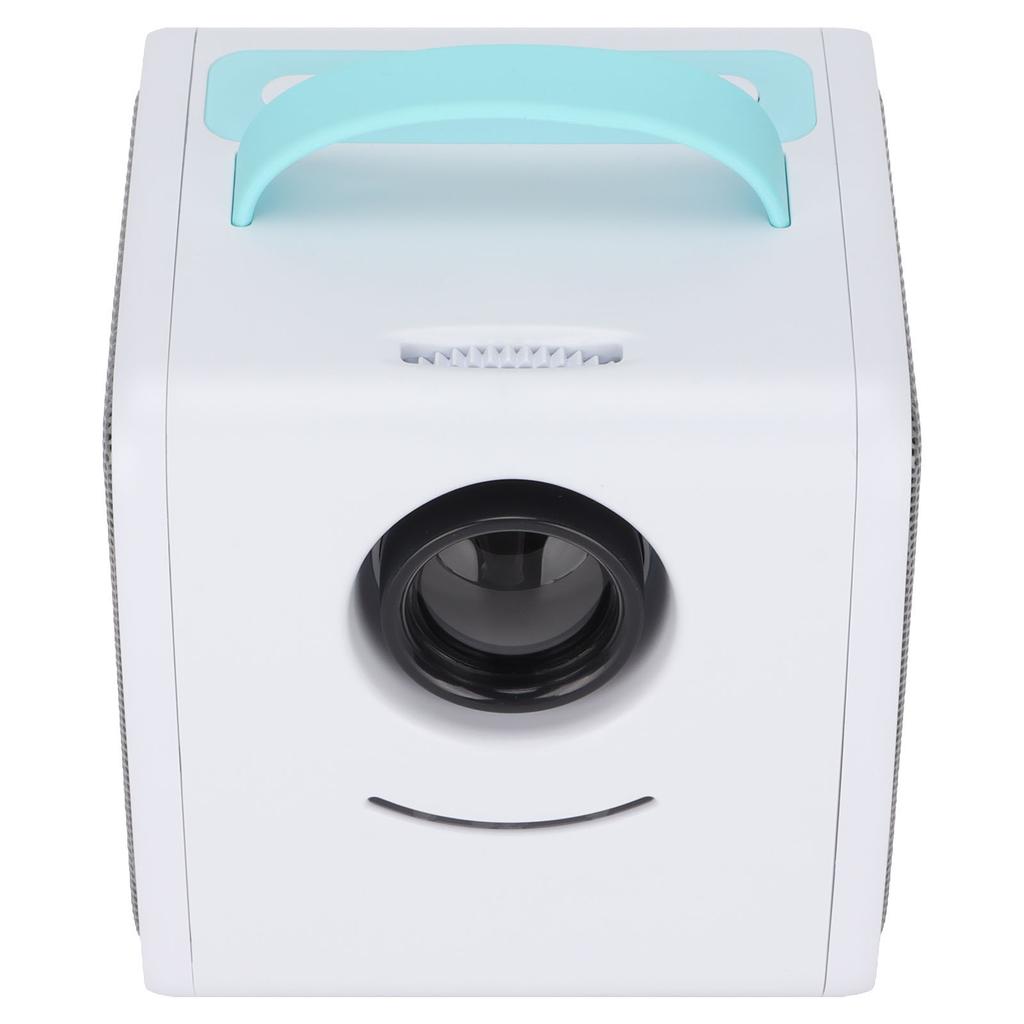 Projector 1080P 2W Loudspeaker Soft Harmless Light 30000 Hours Portable Projector for