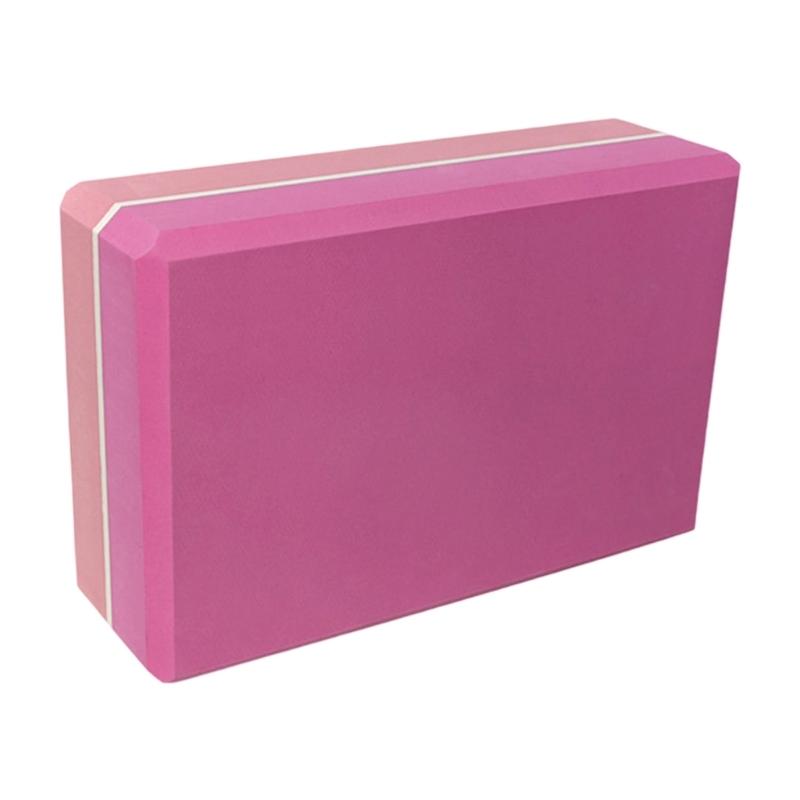 Firmly Grip Fitness Brick Comfortable Shape Pillow Cushions Body Shaping Yoga Block for Indoor and Outdoor Activity