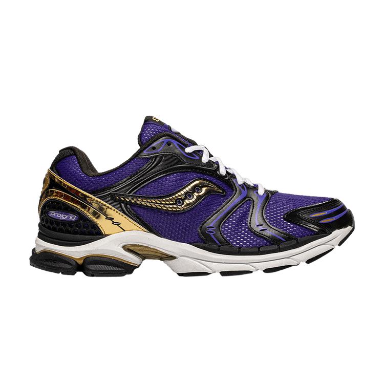 Saucony ProGrid Triumph 4 Lakers Unisex Sneakers Purple Gold S70805-16 41