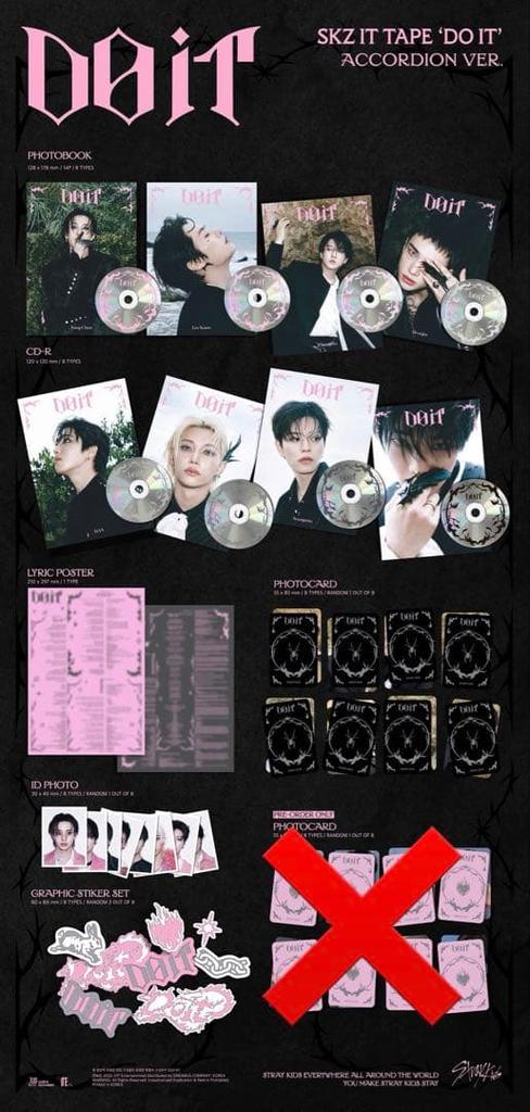 [USED] straykids DOIT Accordion Han with muu