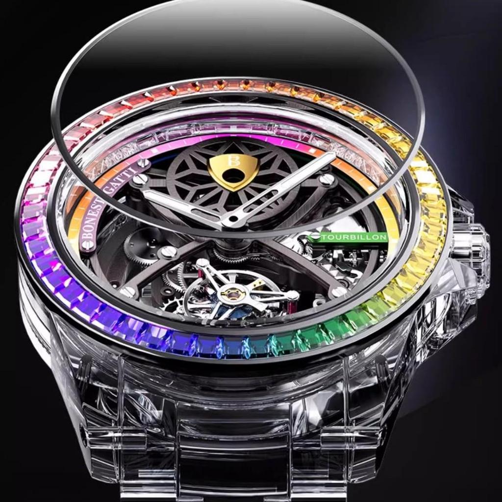 Swiss True Tourbillon Automatic Luminous Waterproof Men's Watch
