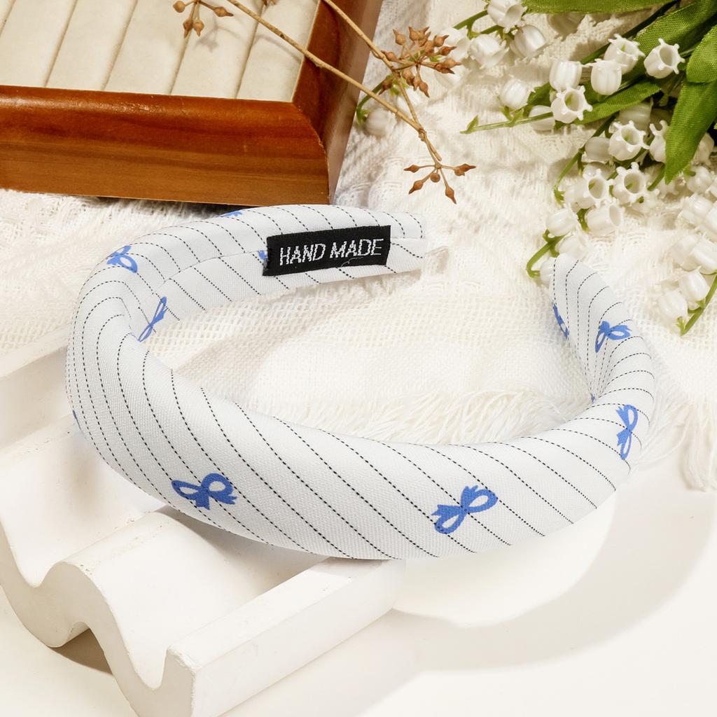 New Bow Fairy Hoop Headband Elegant Washing Face Headband Hair Accessories Soild Color Hair Bands for Women